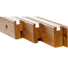 Av-list  massivträ för skjutbara skrivtavlor 